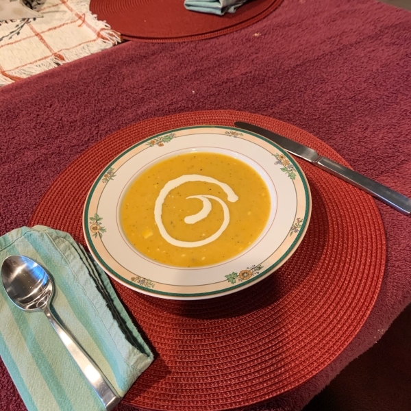 Savory Roasted Butternut Squash Soup