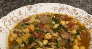 Vegetable Beef Minestrone