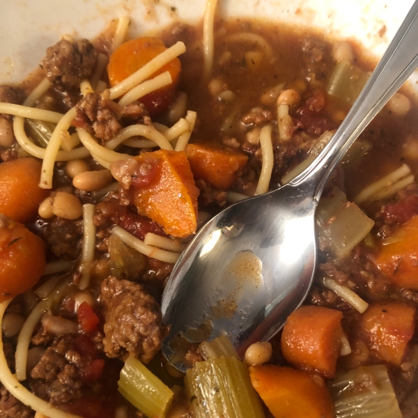 Vegetable Beef Minestrone