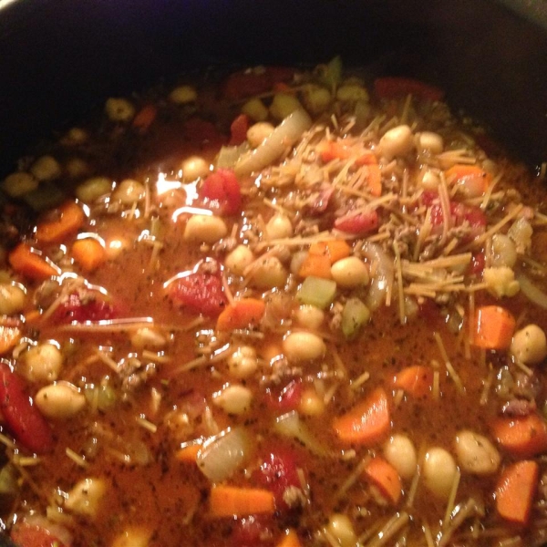 Vegetable Beef Minestrone