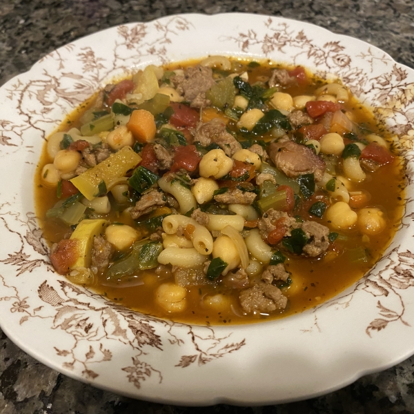 Vegetable Beef Minestrone