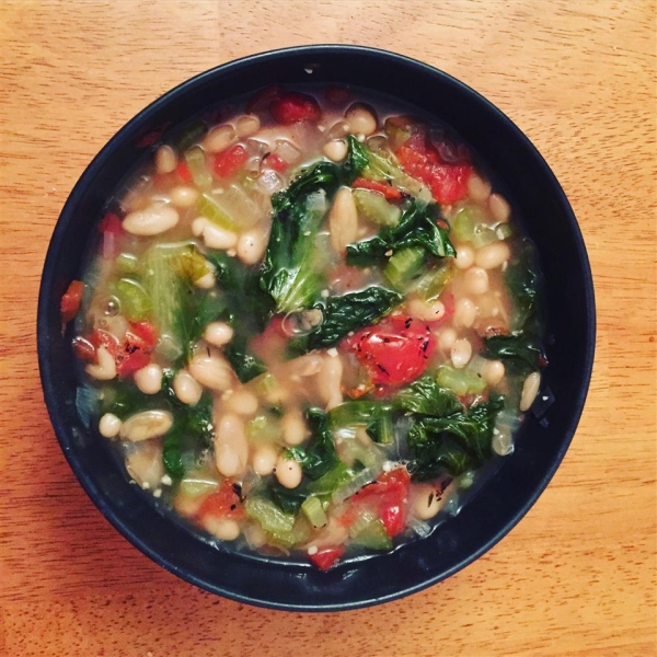 Dad's Escarole and Bean Soup