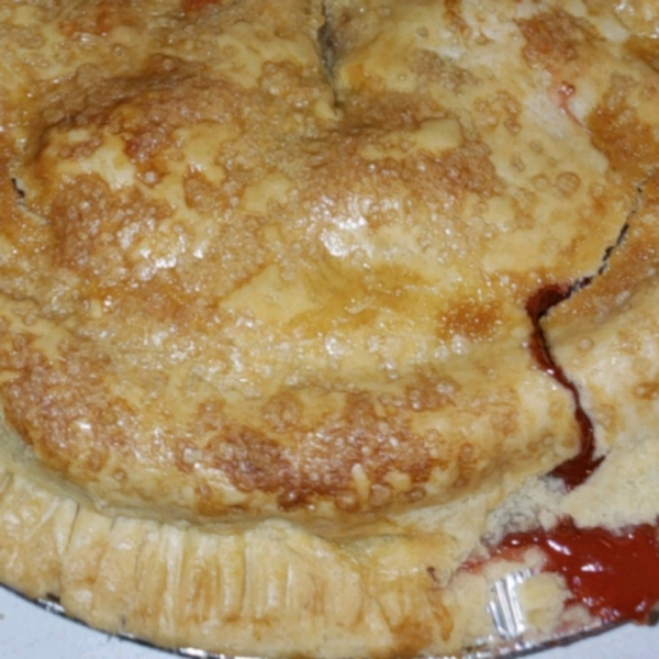 My Own Strawberry Rhubarb Pie