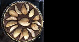 Pear and Chocolate Tart