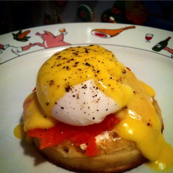 Eggs Benedict with Salmon