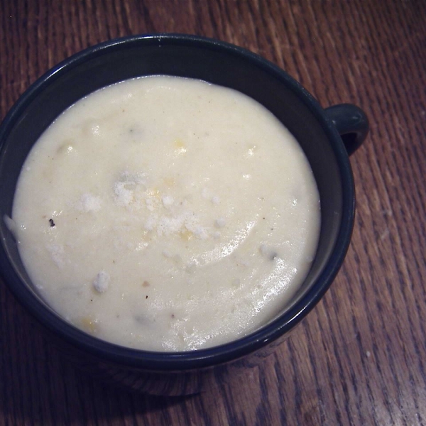 Creamy Polenta with Roasted Corn and Fresh Sage