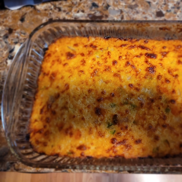 Sweet White Corn Casserole