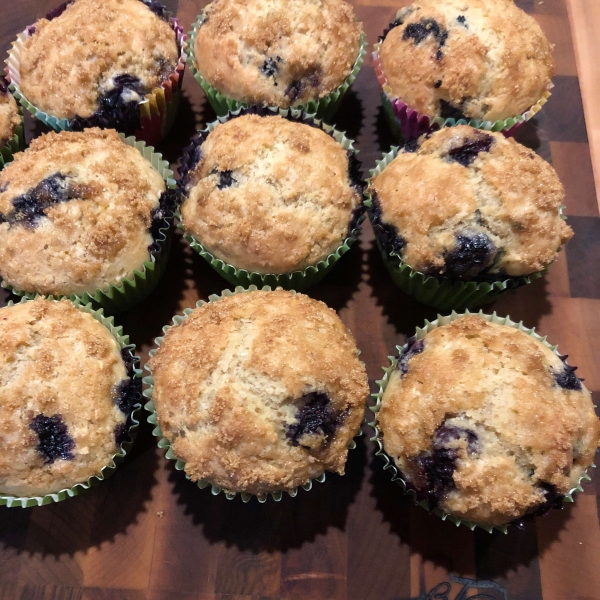 Blueberry Oat Muffins