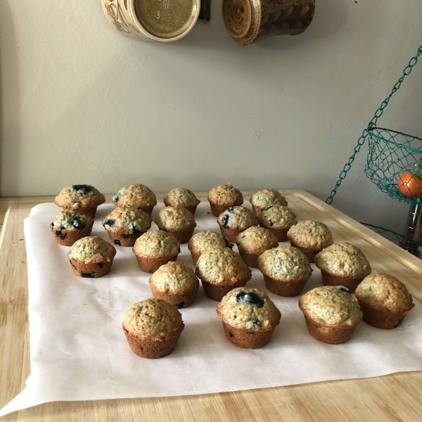 Blueberry Oat Muffins