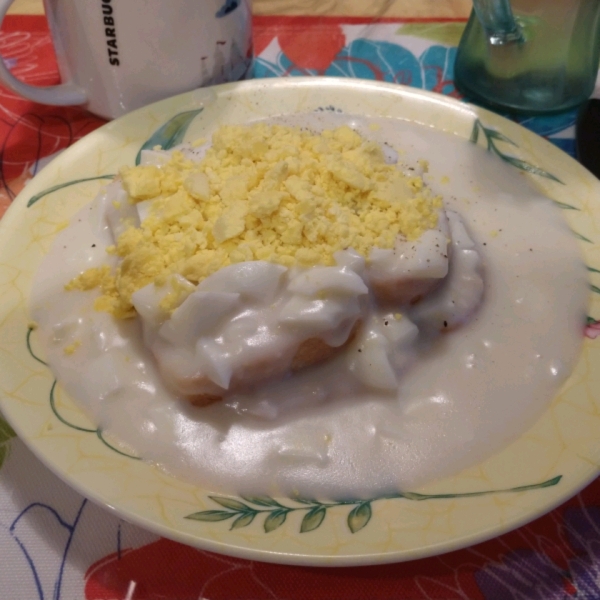 Creamed Eggs