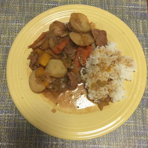 Healthier Slow Cooker Beef Stew I