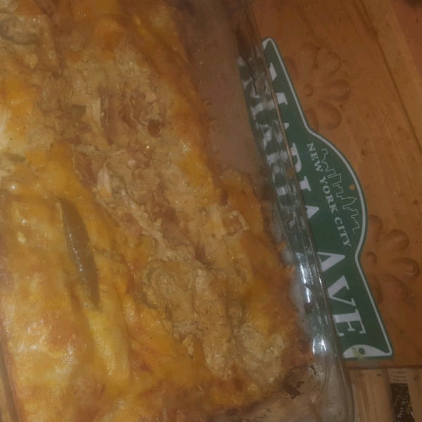 Turkey Cream Cheese Enchiladas