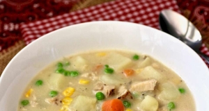 Creamy Chicken Pot Pie Soup