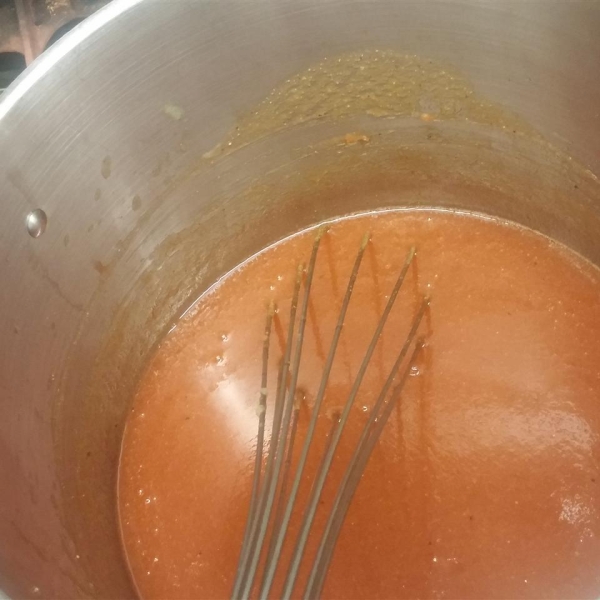 Apple BBQ Sauce for Canning