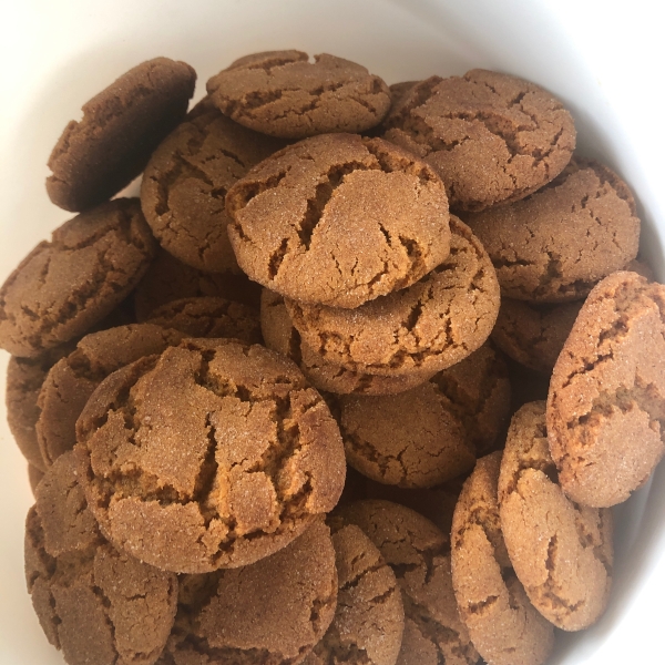 Grandma's Gingersnap Cookies