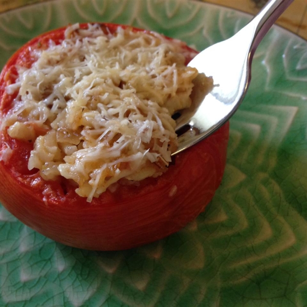 Jambalaya-Stuffed Tomatoes