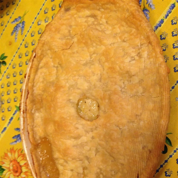 Irish Chicken and Leek Pie