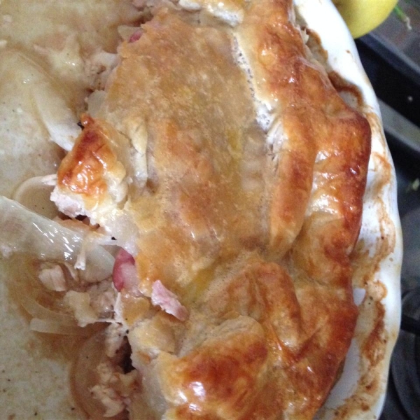 Irish Chicken and Leek Pie