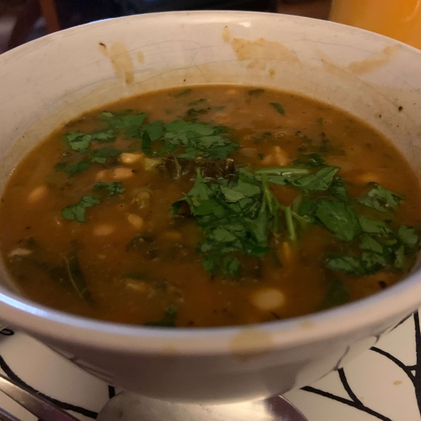 Bean Soup with Kale