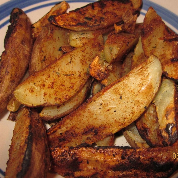 Spiced-Up Grilled Tater Wedges