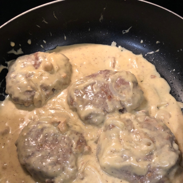 Smothered Hamburger Steak