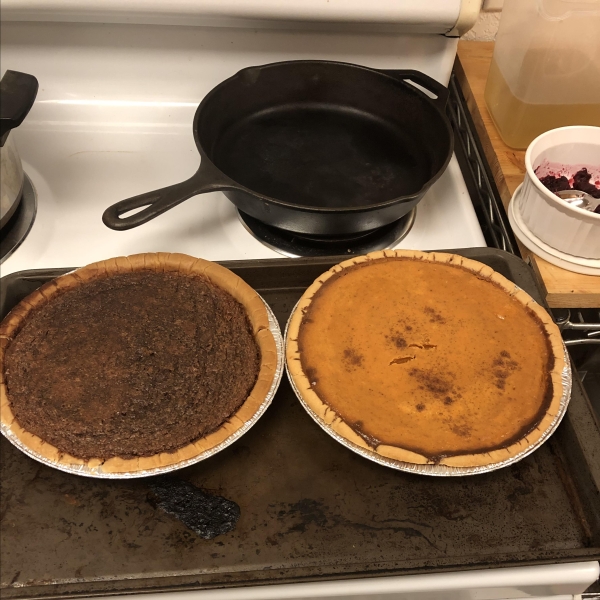 Chocolate Chess Pie I