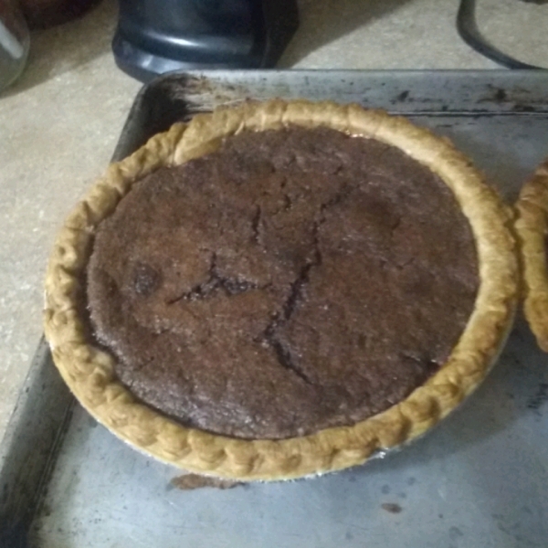 Chocolate Chess Pie I