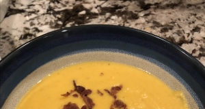 Curried Butternut Squash and Cauliflower Soup