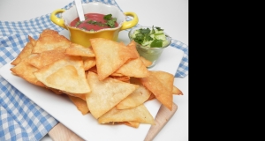 Homemade Deep-Fried Tortilla Chips