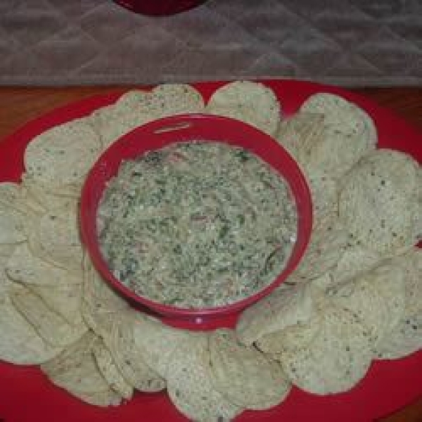 Spicy South of the Border Spinach Cheese Dip