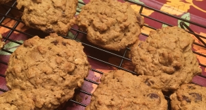 Pumpkin Oatmeal Chocolate Chip Cookies