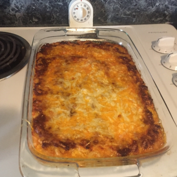 Sloppy Joe Mac and Cheese