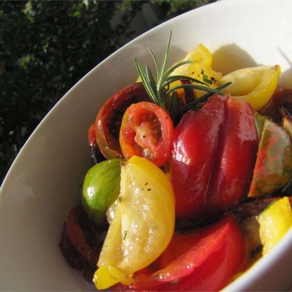 Heirloom Tomato Salad with Rosemary