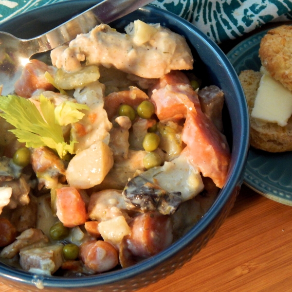 Chicken and Cheddar Biscuits