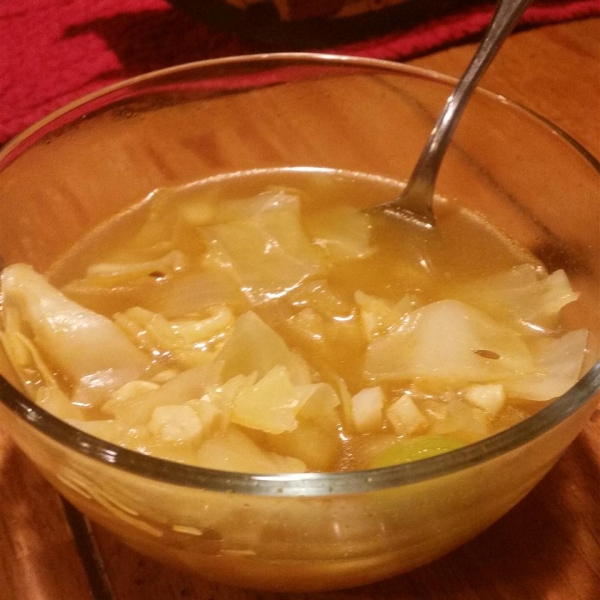 Cabbage Apple Soup