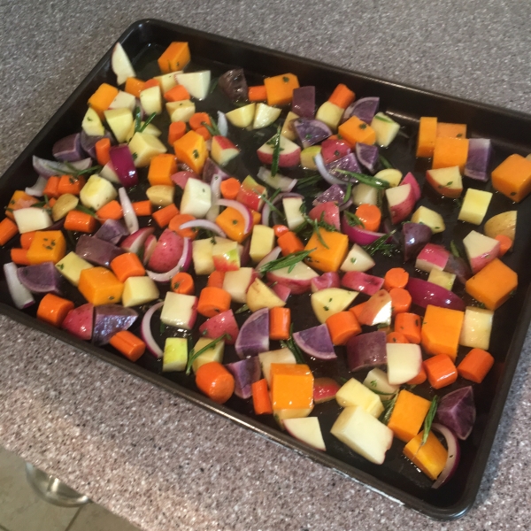 Napa Style Roasted Vegetables with Diamond Crystal® Sea Salt