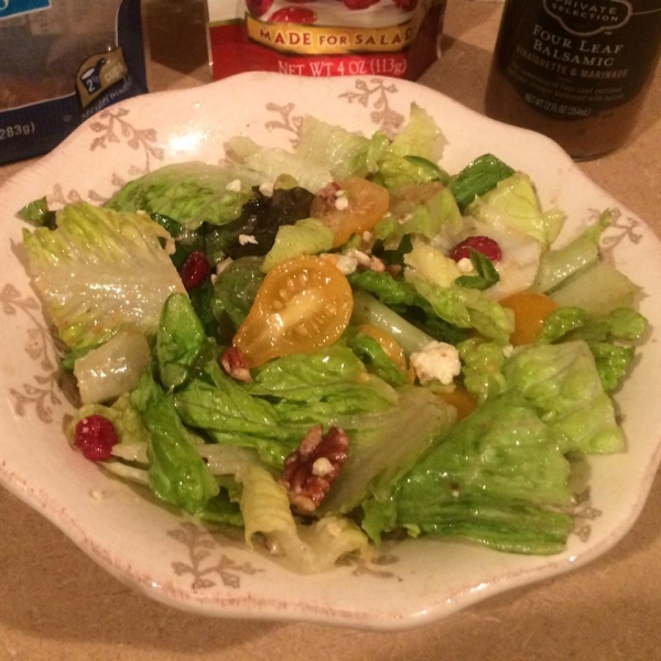 Blue Cheese and Dried Cranberry Tossed Salad