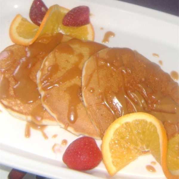 Creamy Peanut Butter Pancakes