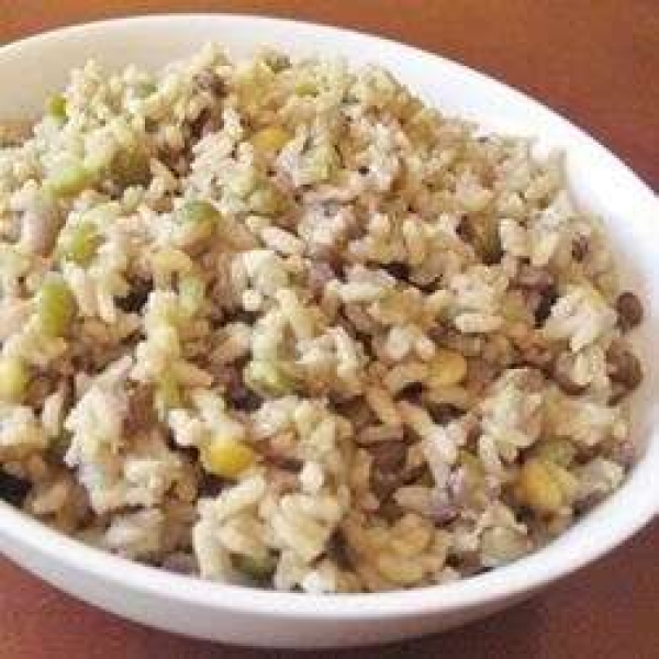 Whole Rice and Lentils (Majadara)