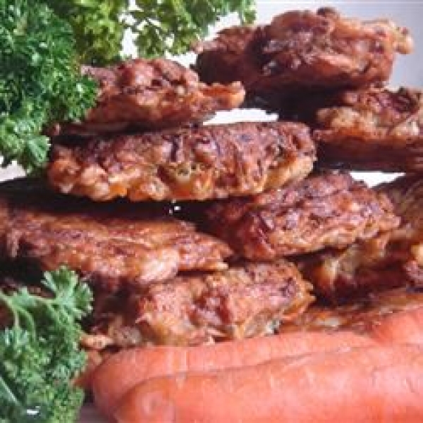 Delectable Carrot Fritters