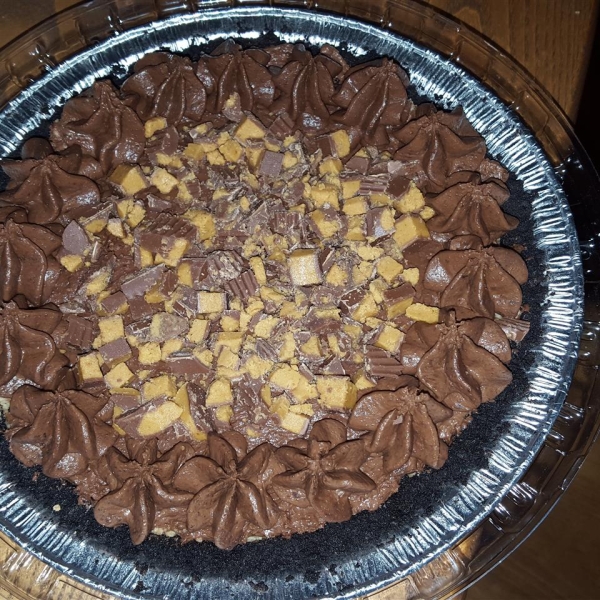 Double Layer Chocolate Peanut Butter Pie