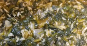 Spinach and Rice (Spanakorizo)