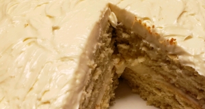 Banana Cake with Cream Cheese Frosting