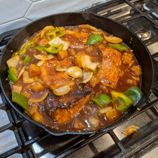 Sweet and Sour Pork Tenderloin