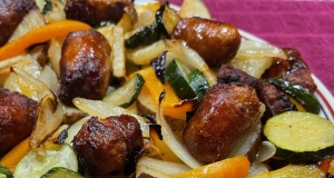 Roasted Sausage and Vegetables Sheet Pan Dinner