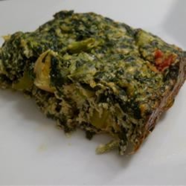 Italian Spinach Cheese Pie