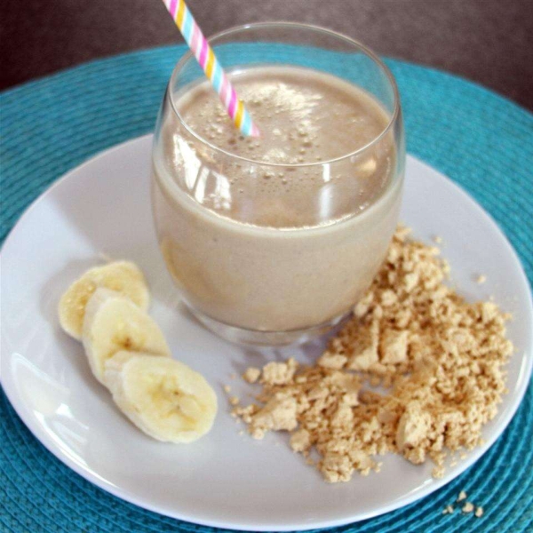 Oatmeal PB and Banana Smoothie