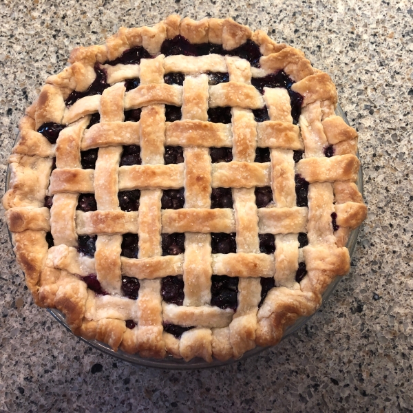 Fresh Blueberry Pie I