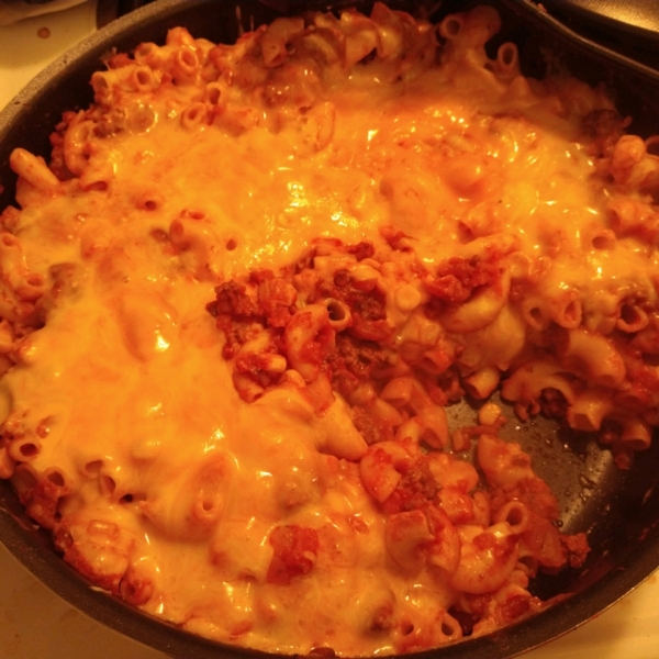 Hamburger and Macaroni Hot Dish