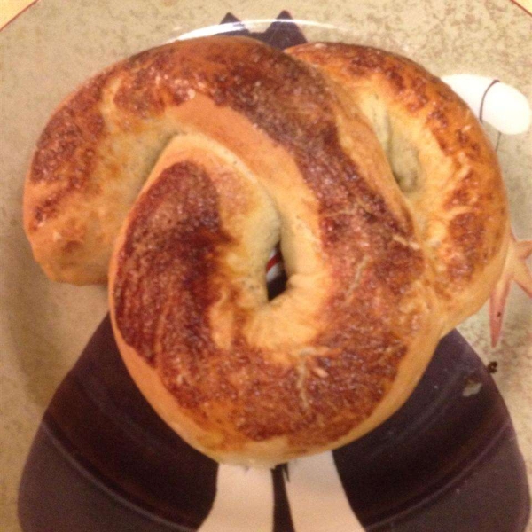 German New Year Pretzel